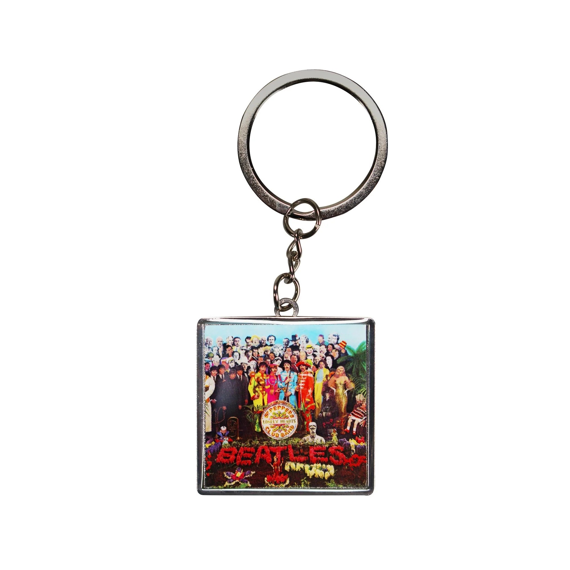 Beatles - Sgt Pepper Metal Keyring – Cool-merch