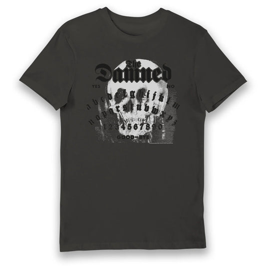 DAMNED - Ouija Board Skull Oyster T-Shirt