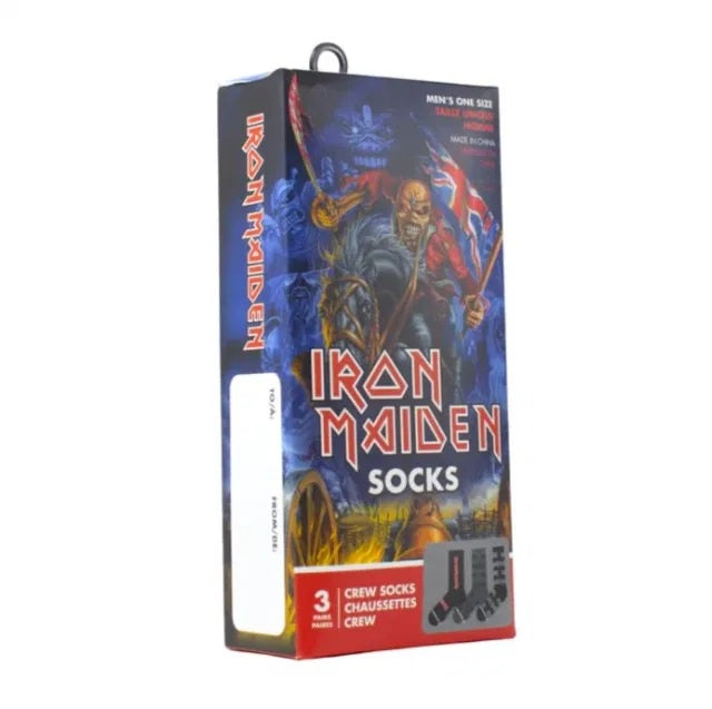 IRON MAIDEN -  Sock Gift Box (3 Pairs)