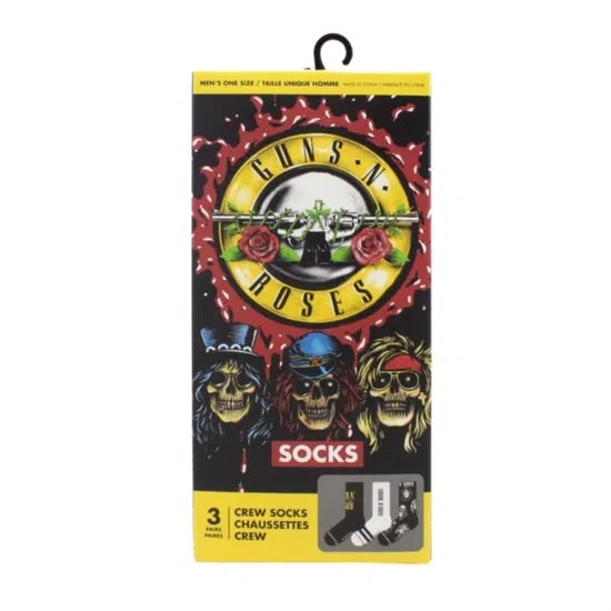 GUNS N' ROSES - Sock Gift Box (3 Pairs)