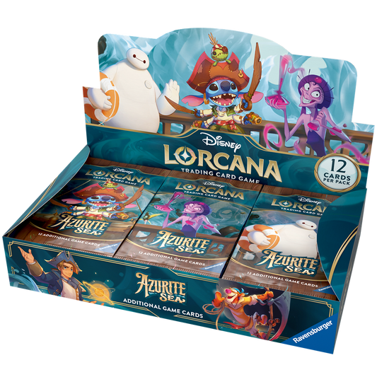 [PRE-ORDER] DISNEY LORCANA - Azurite Sea Booster Pack / Box