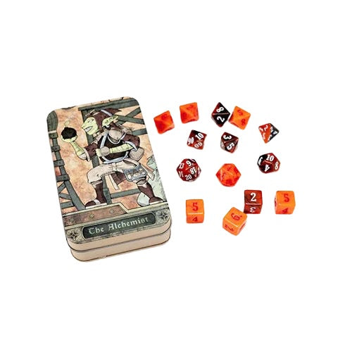 BEADLE & GRIMS - The Alchemist Character Class Dice Set in Tin