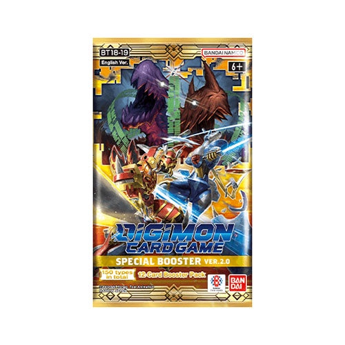 DIGIMON - Special Booster Ver.2.0 (BT18-19) Booster Pack