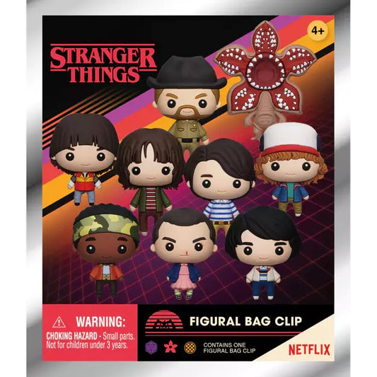 STRANGER THINGS - Series 1 Blind Bag Keyring / Bag Clip