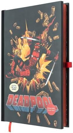 MARVEL : DEADPOOL - Light Up A5 Notebook