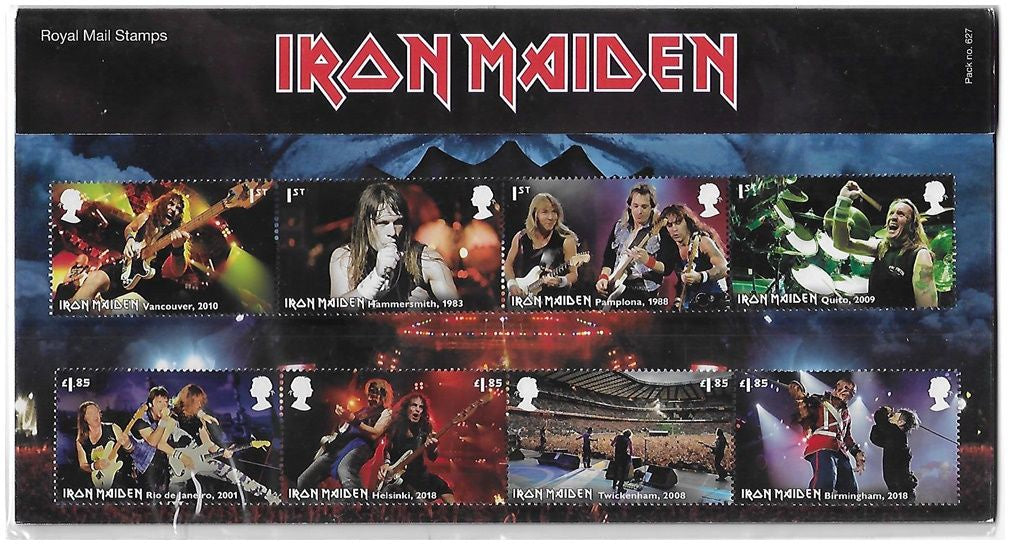 IRON MAIDEN - 2023 Set of Royal Mail Stamps