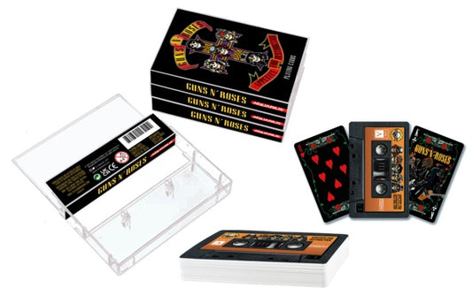 GUNS N' ROSES - Cassette Playing Cards