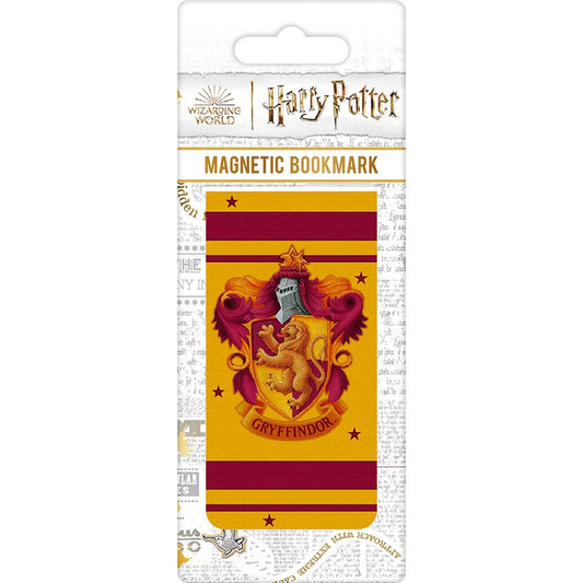 HARRY POTTER - Colourful Crest Gryffindor Magnetic Bookmark