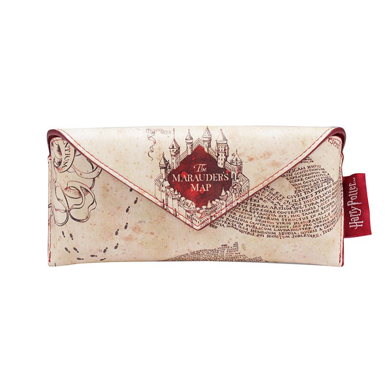 HARRY POTTER - Marauder's Map Envelope Glasses Case