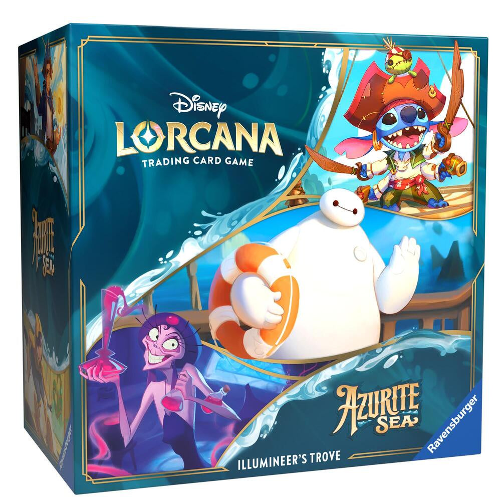 DISNEY LORCANA - Azurite Sea Illumineer's Trove Trainer Set