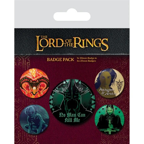 LORD OF THE RINGS - Be Bold Badge Pack