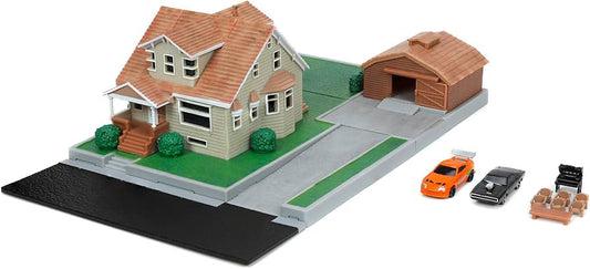 FAST & FURIOUS - Dominic Toretto House Nano Playset