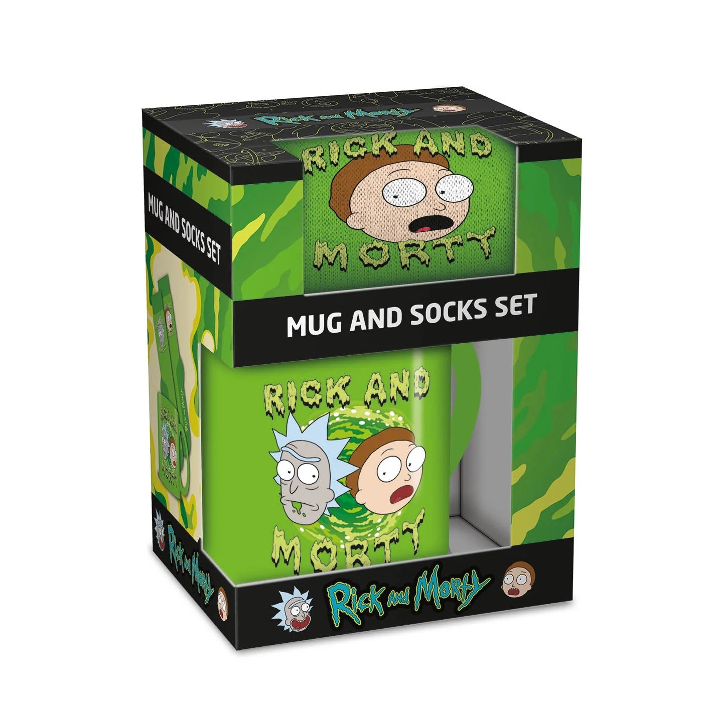 RICK & MORTY - Portal Mug & Sock Set