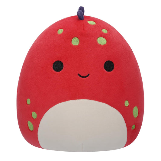 SQUISHMALLOW - Dolan the Red Dino W/Green Spots 7.5" Plush