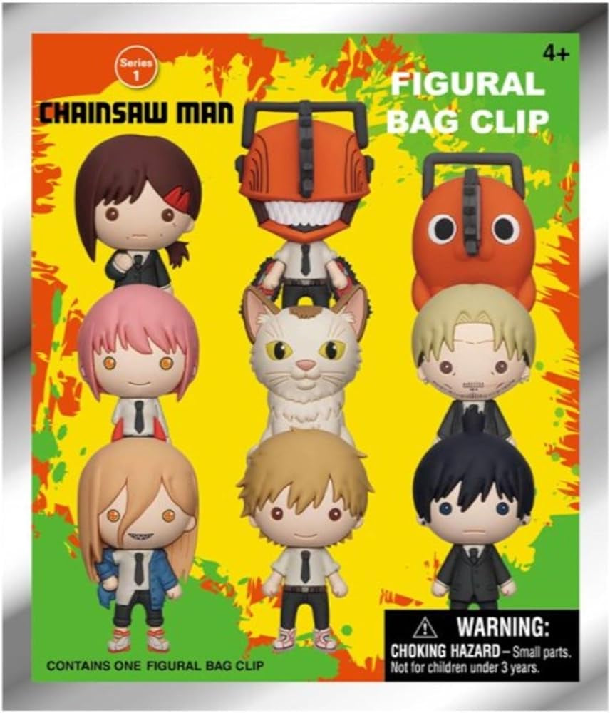 CHAINSAW MAN - Series 1 Mystery Blind Bag Keyring / Bag Clip