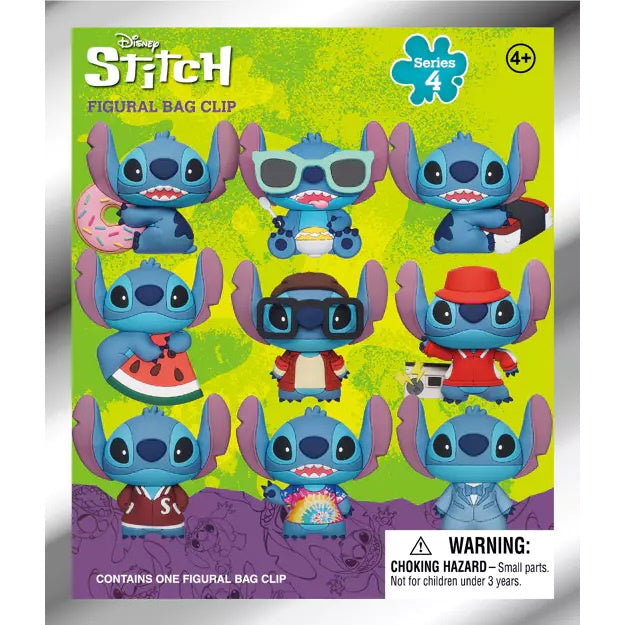 DISNEY : LILO & STITCH - Series 4 Blind Bag Keyring / Bag Clip