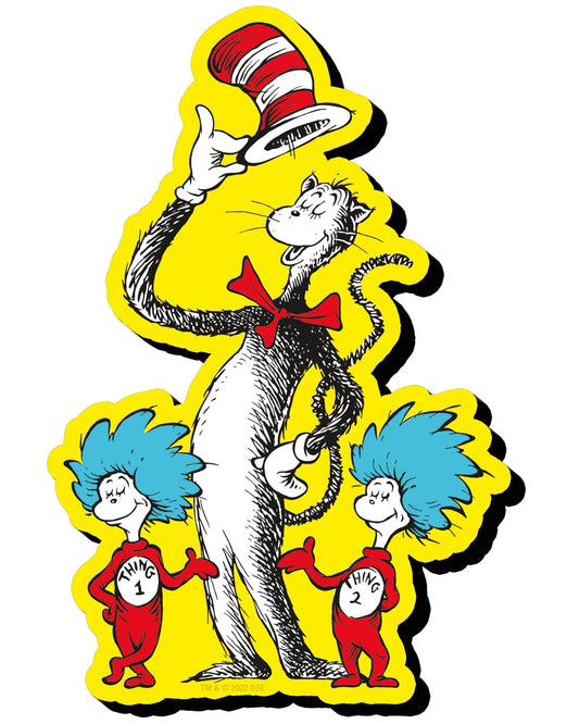 DR. SEUSS - Cat In The Hat Funky Chunky Magnet