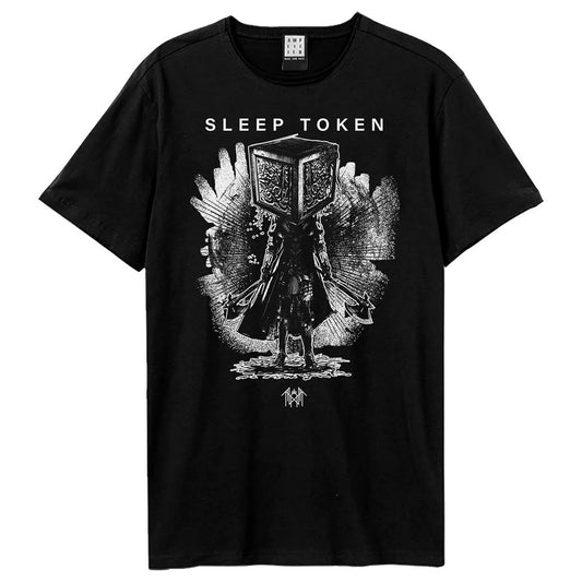 SLEEP TOKEN - Axe Samurai Vintage Black T-Shirt