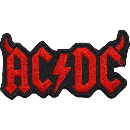 AC/DC - Logo Horns Woven Patch