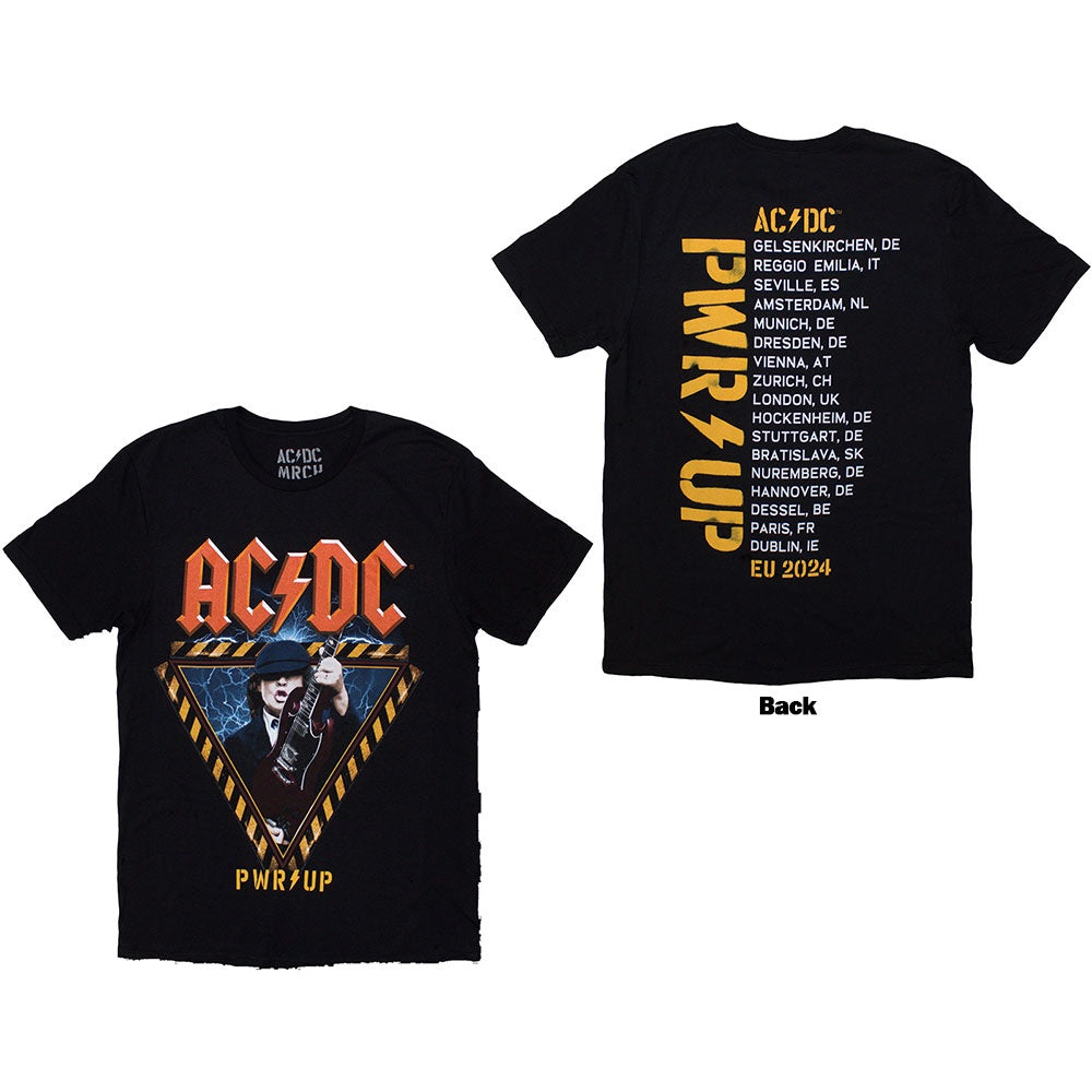 AC/DC - Angus Triangle PWR-UP '24 Tour T-Shirt