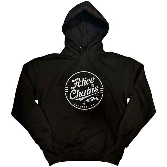 ALICE IN CHAINS - Circle Emblem Hoodie