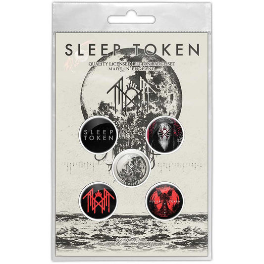 SLEEP TOKEN - Take Me Back To Eden Badge Pack