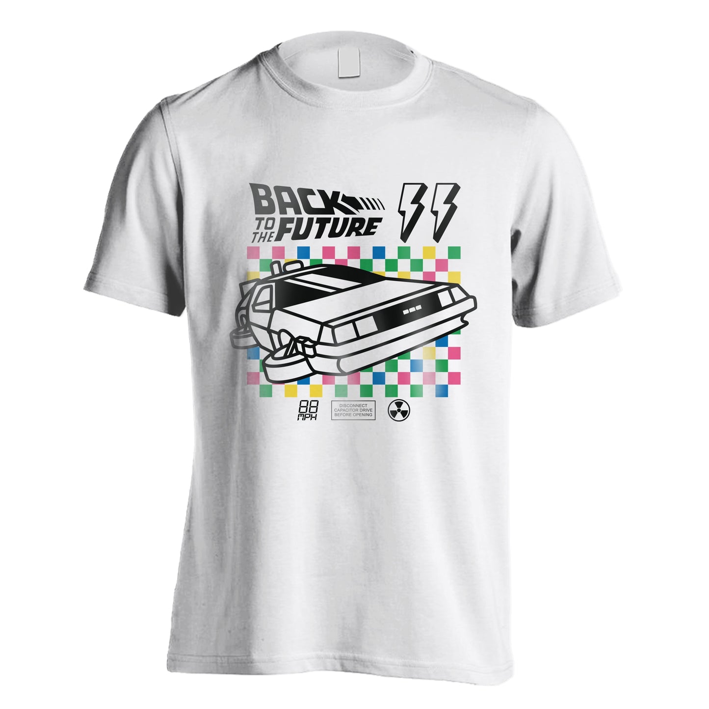 BACK TO THE FUTURE - Retro White T-Shirt