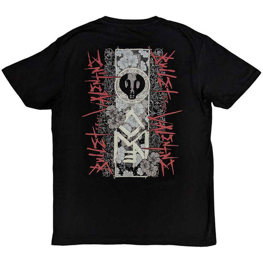 BULLET FOR MY VALENTINE - Floral Omen Back Print T-Shirt