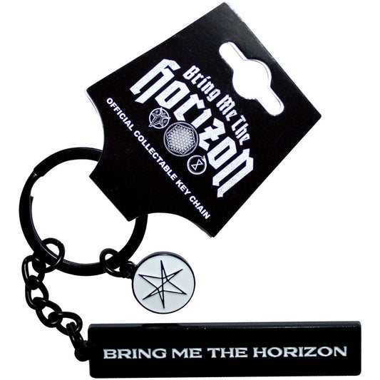 BRING ME THE HORIZON - Text Logo 6-Point Star Charm Keyring