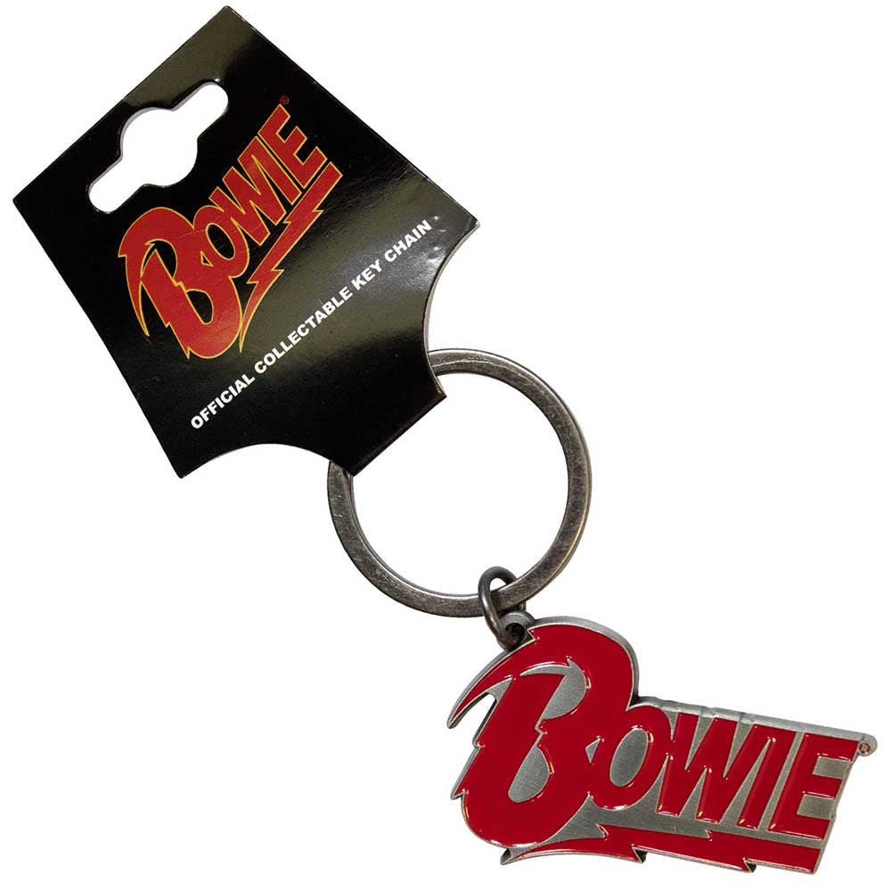 DAVID BOWIE - Logo Metal Keyring