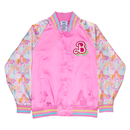 LOUNGEFLY : MATTEL - 65th Anniversary Unisex Bomber Jacket