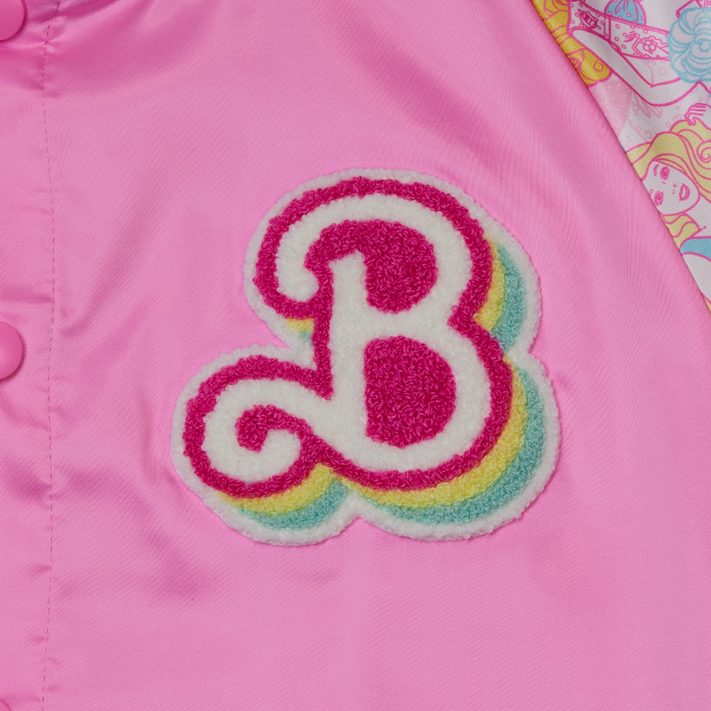 LOUNGEFLY : MATTEL - 65th Anniversary Unisex Bomber Jacket