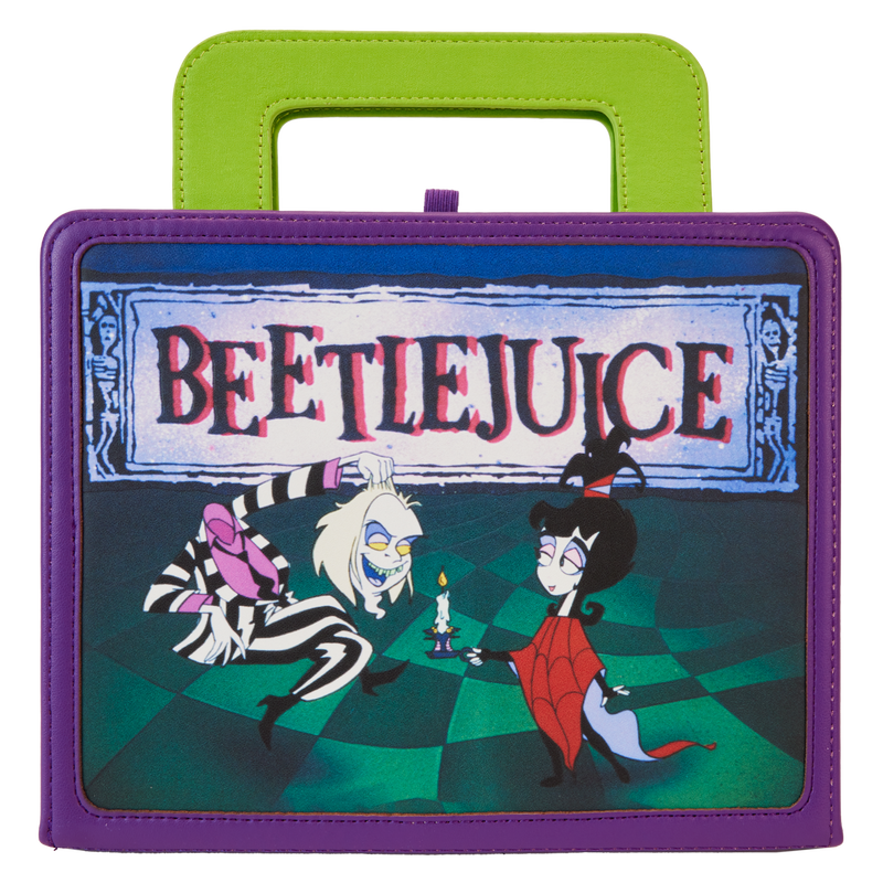 LOUNGEFLY : BEETLEJUICE - Cartoon Lunchbox Stationery Journal