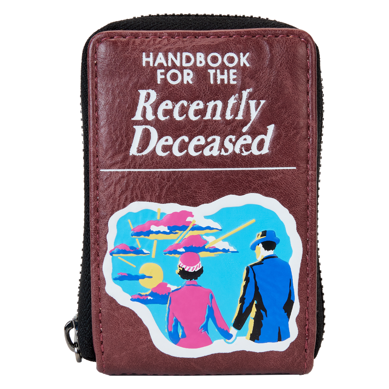 LOUNGEFLY : BEETLEJUICE - Handbook For The Recently Deceased Accordion Purse