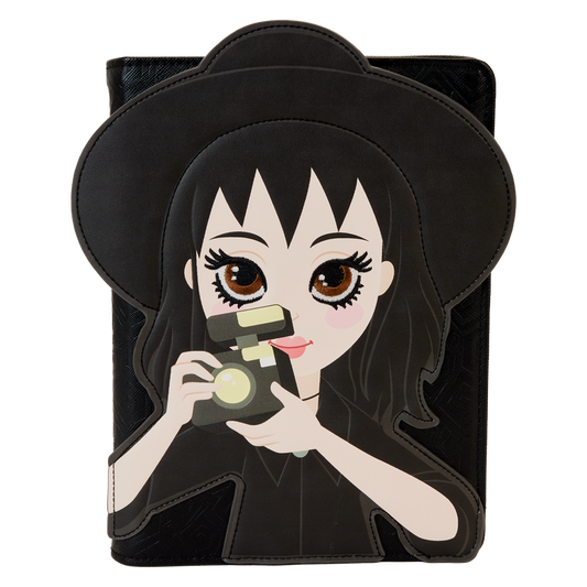 LOUNGEFLY : BEETLEJUICE - Lydia Deetz Cosplay Refillable Stationery Journal