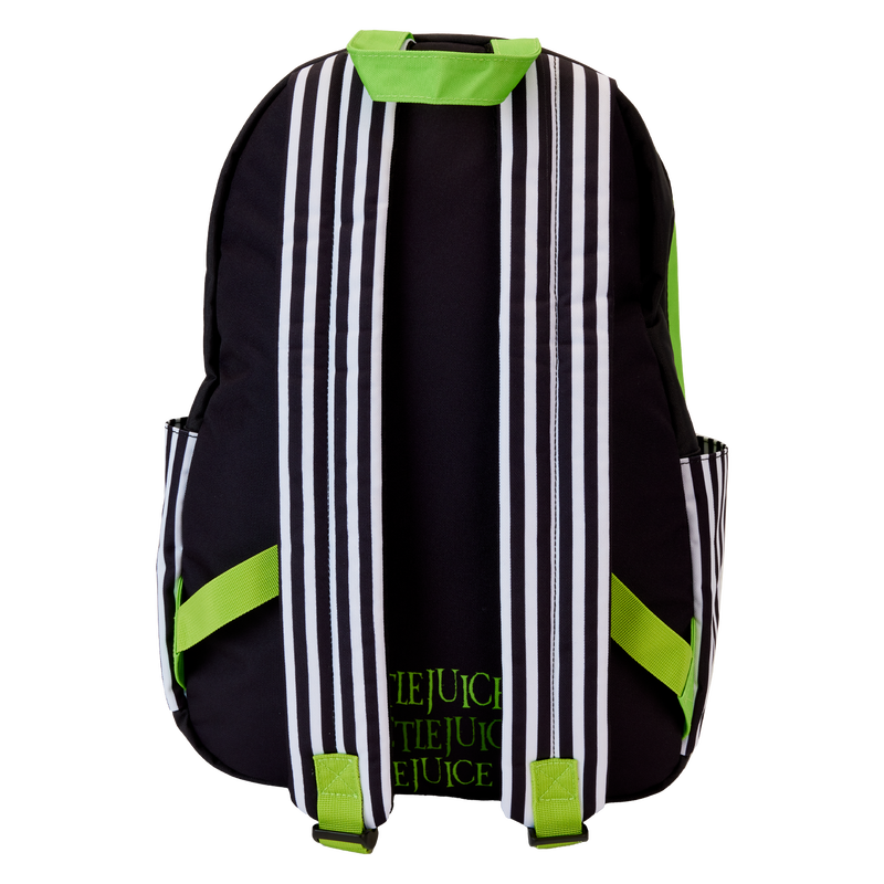 LOUNGEFLY : BEETLEJUICE - Cosplay Nylon Full-Size Backpack