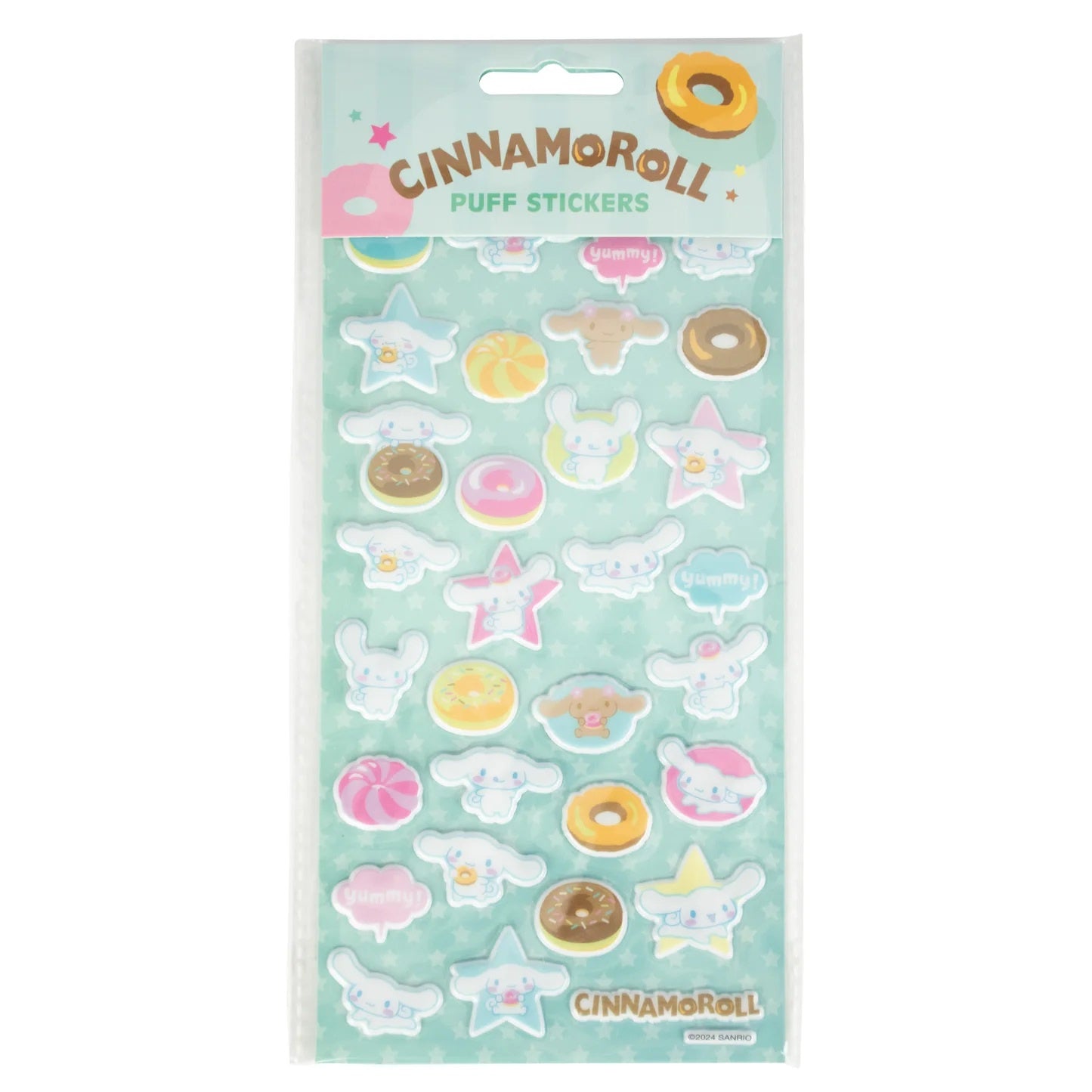 HELLO KITTY - Cinnamoroll Puff Sticker Set