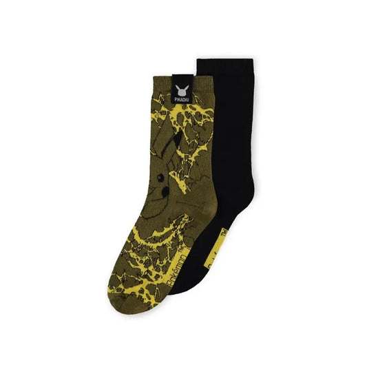 POKEMON - Pikachu 2-Pack Socks