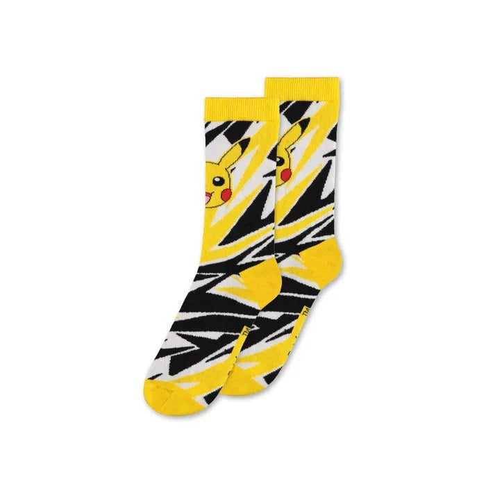 POKEMON - Pikachu/Charmander/Gengar Crew Socks 3-Pack