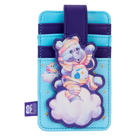 LOUNGEFLY : CARE BEARS x UNIVERSAL MONSTERS - Bedtime Bear Mummy Card Holder