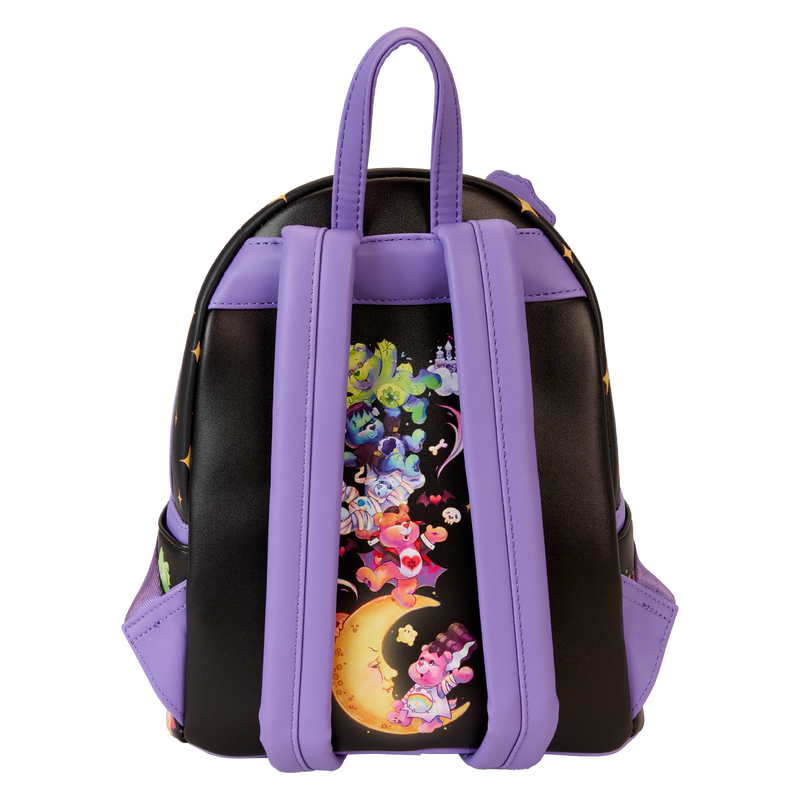 LOUNGEFLY : CARE BEARS x UNIVERSAL MONSTERS - Scary Dreams Glow Mini Backpack