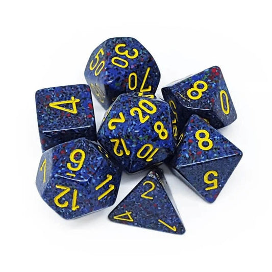 CHESSEX -  Speckled Polyhedral 7 Dice Set - Twilight