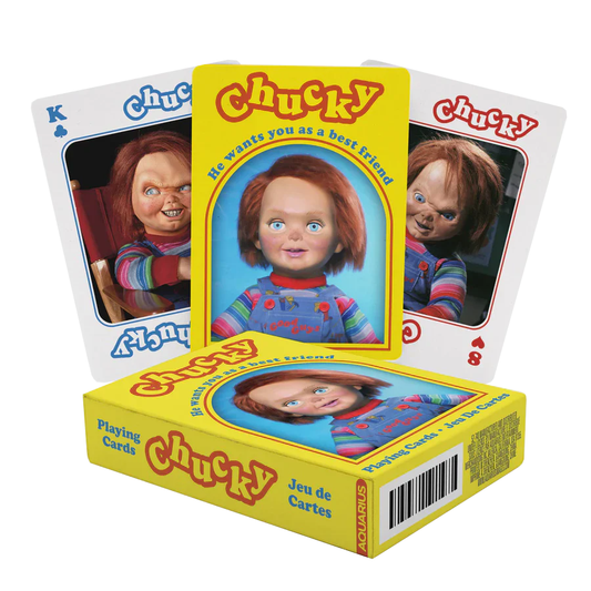 CHILD'S PLAY - Chucky Playing Cards