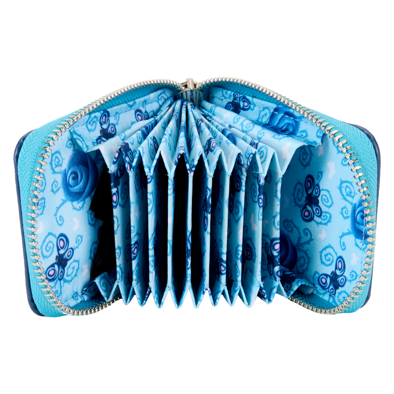 LOUNGEFLY : CORPSE BRIDE - Scraps Accordion Zip Around Purse