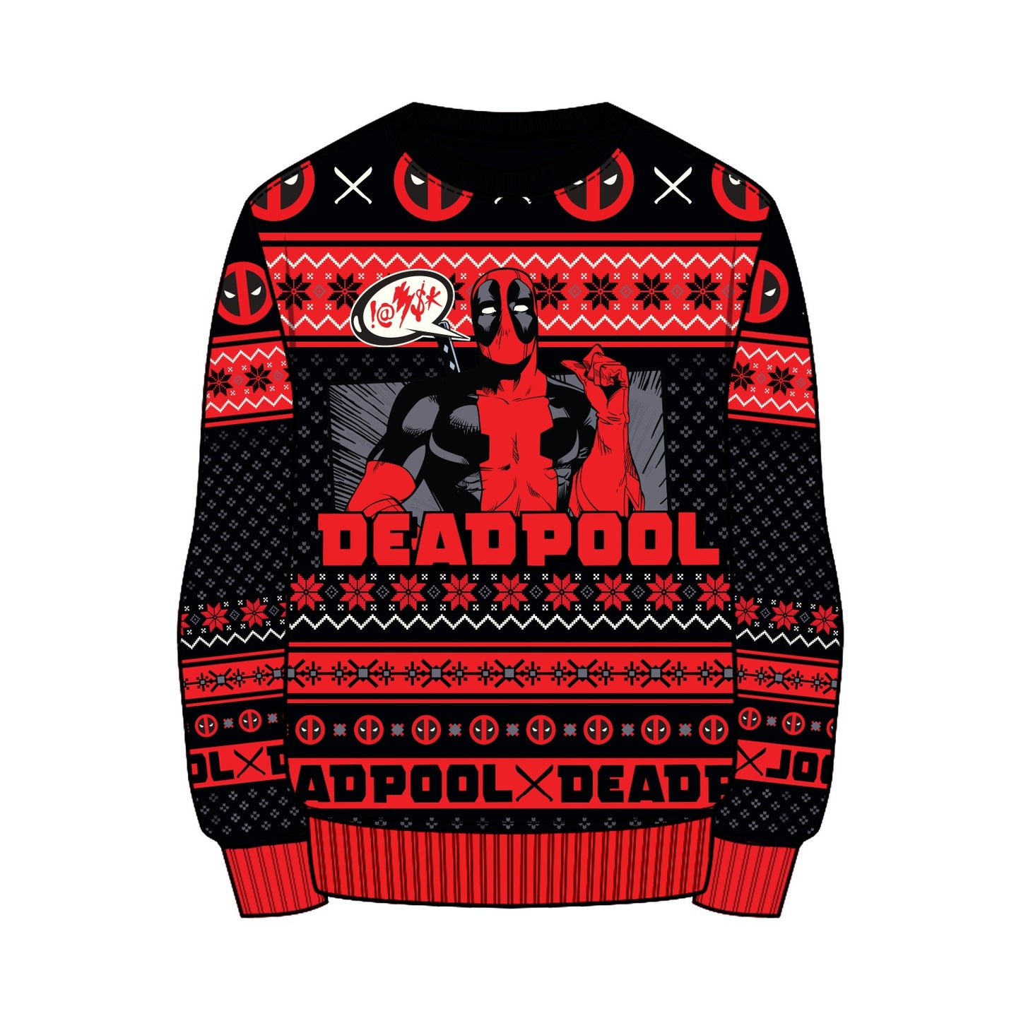 MARVEL : DEADPOOL - Show Off Christmas Jumper