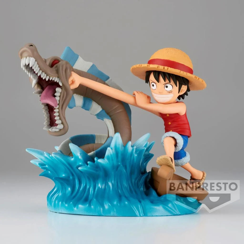 ONE PIECE - Luffy Vs Sea Monster Log Stories WCF Chibi Figure