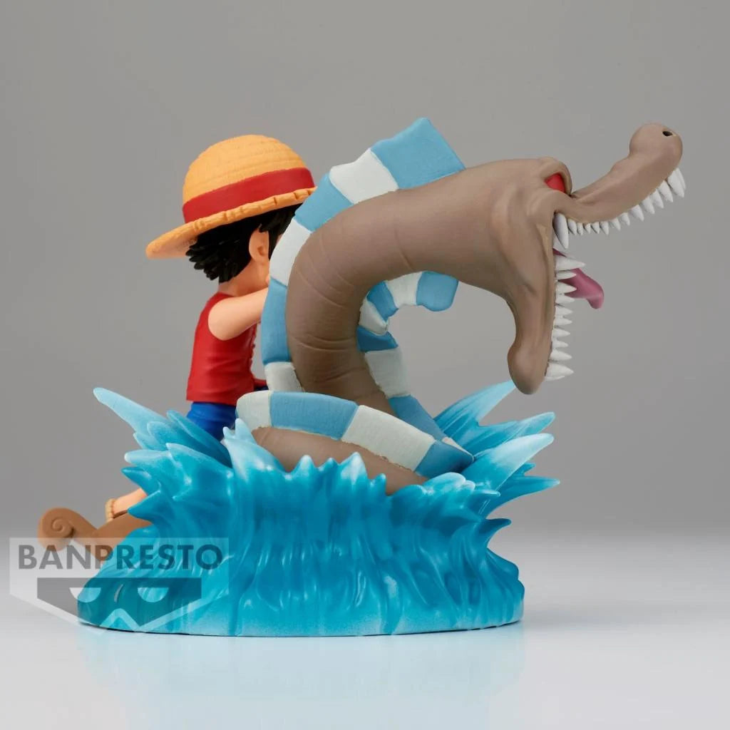 ONE PIECE - Luffy Vs Sea Monster Log Stories WCF Chibi Figure