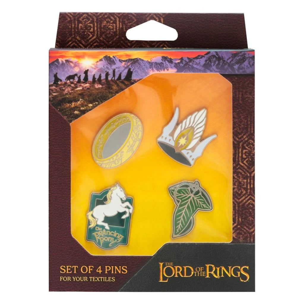 LORD OF THE RINGS - Set Of 4 Pins