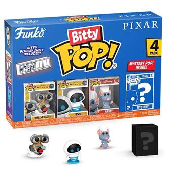 DISNEY : PIXAR - WALL-E Bitty Funko Pop! 4 Pack