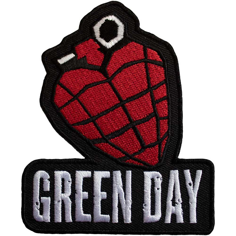 GREEN DAY - Grenade Logo Woven Patch